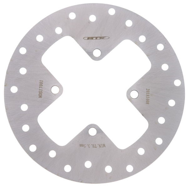 MTX Mtx performance atv brake disc front solid round can am md6222 #17001